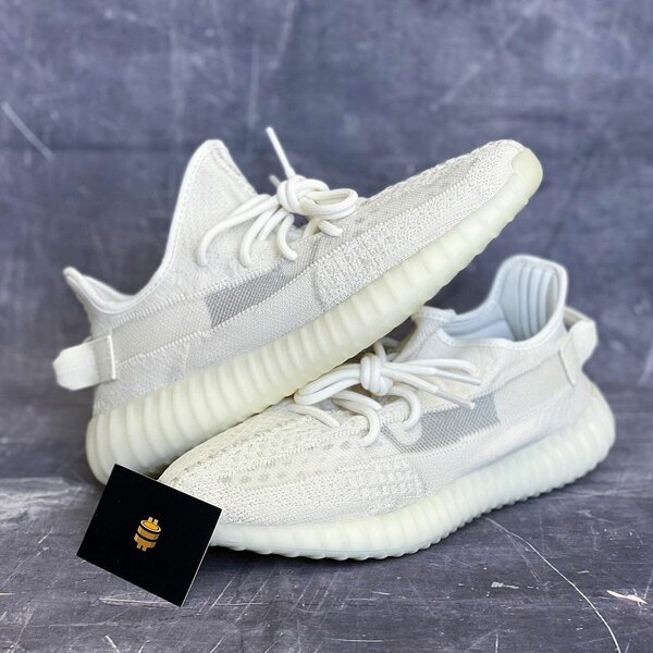 Baskets confort en maille blanche