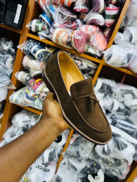 Mocassins en cuir pour hommes