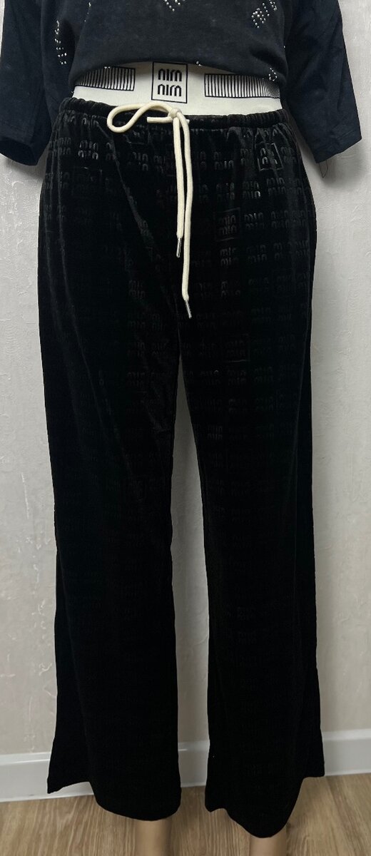 Велюровые штаны тонкие