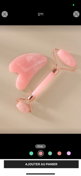 Rouleau et Gua Sha Visage