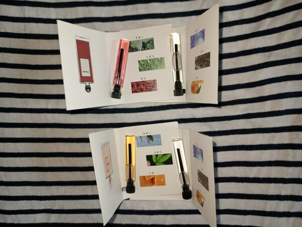 5 Mini Parfums à 1000f