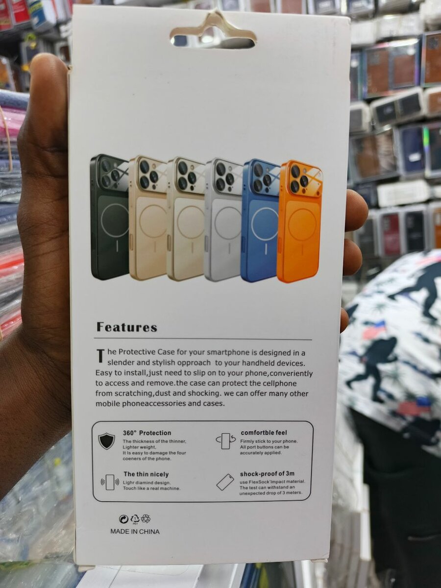 Coque de téléphone magnétique