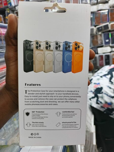 Coque de téléphone magnétique