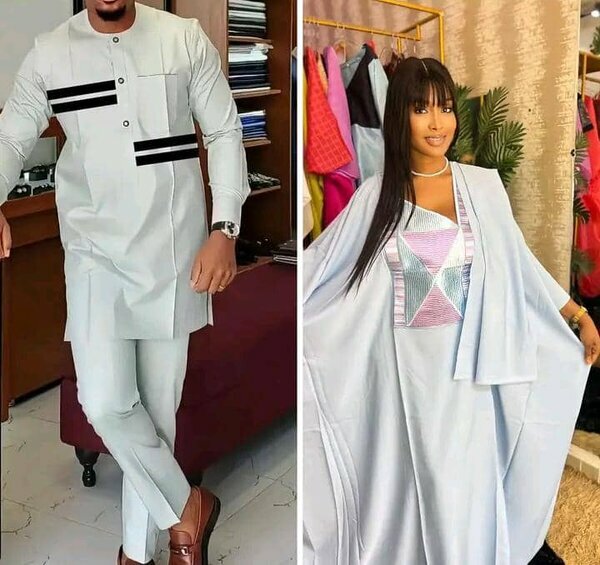 Ensemble boubou homme/femme