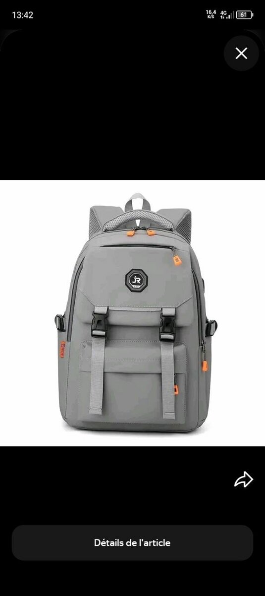 Sac à dos moderne étanche