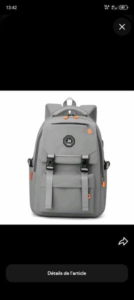 Sac à dos moderne étanche