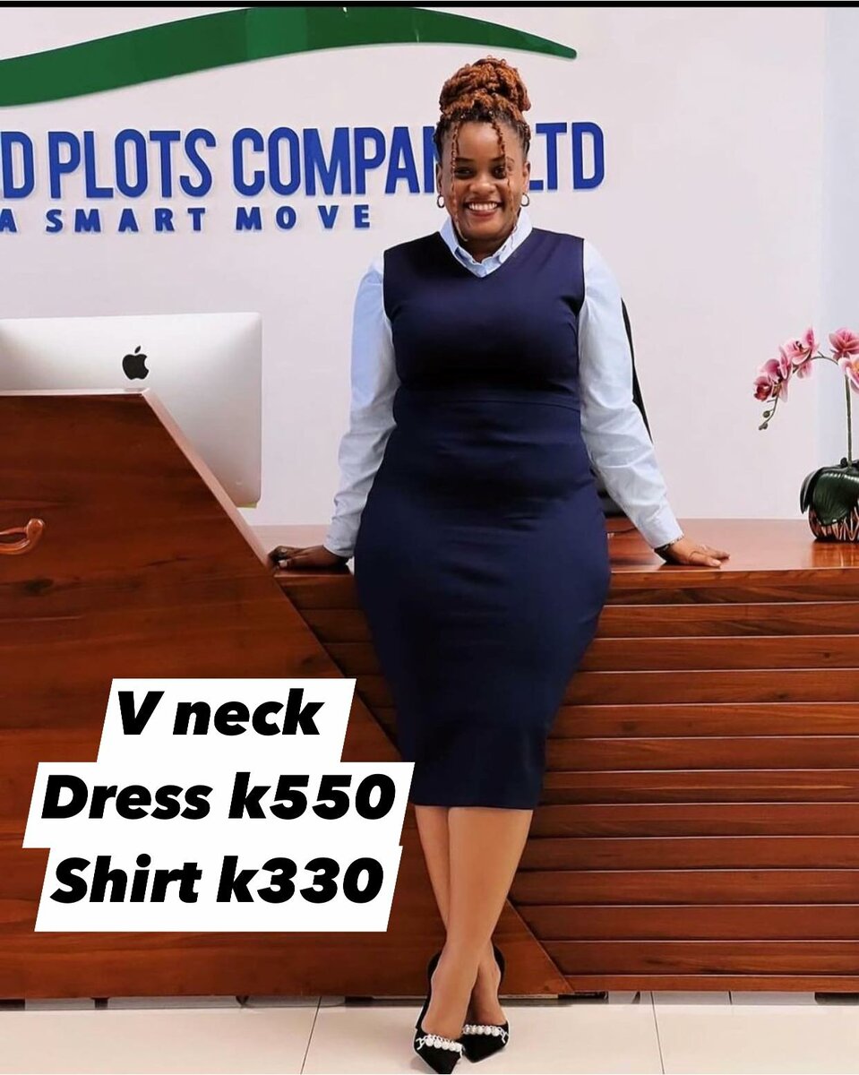 Dark blue women's dress