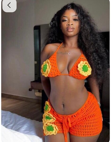 Ensemble crochet de plage femme