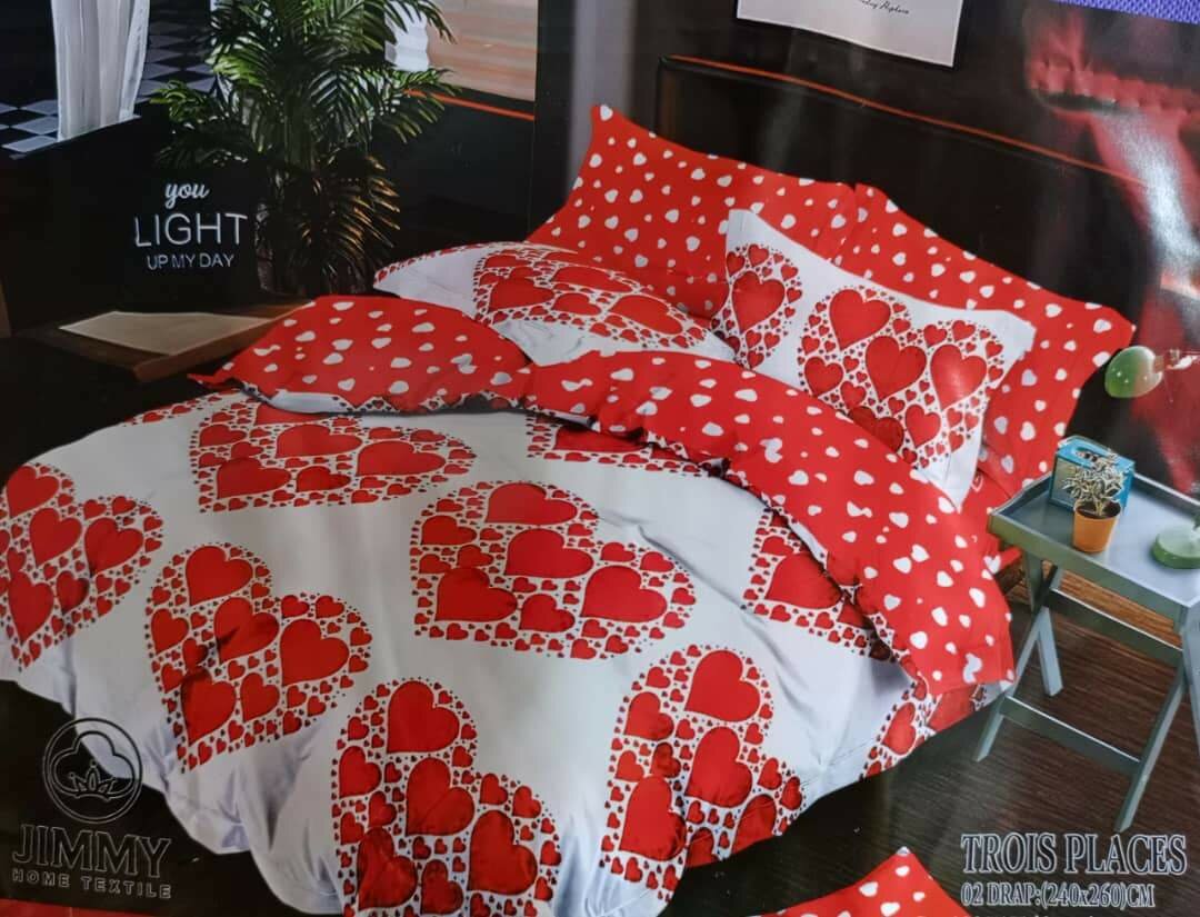 Parure de lit romantique