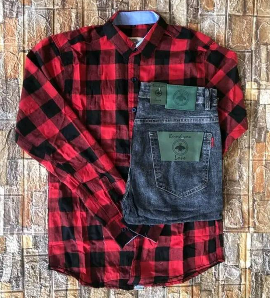 Set of a trousers and a tshirt