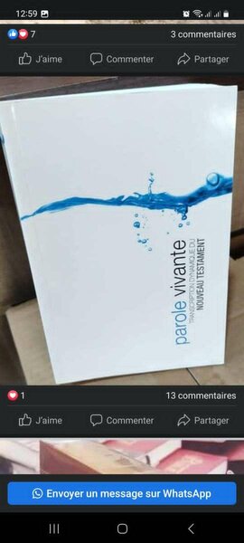 Livre "Parole Vivante"