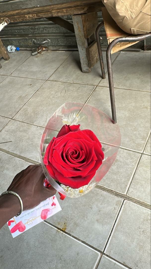 Rose Rouge en Solo Bouquet