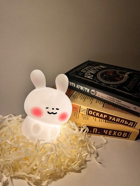 Качественный ночник-зайка