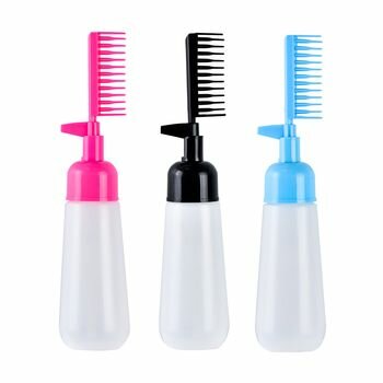 Hair Dye Comb Applicator Bottle