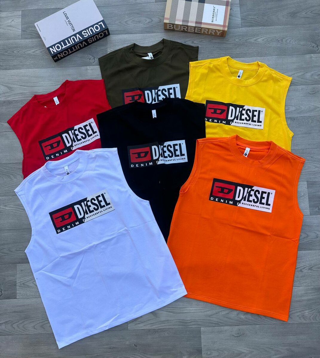 Unisex vests with print