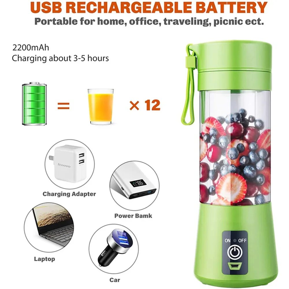 Mixeur Portable Rechargeable USB