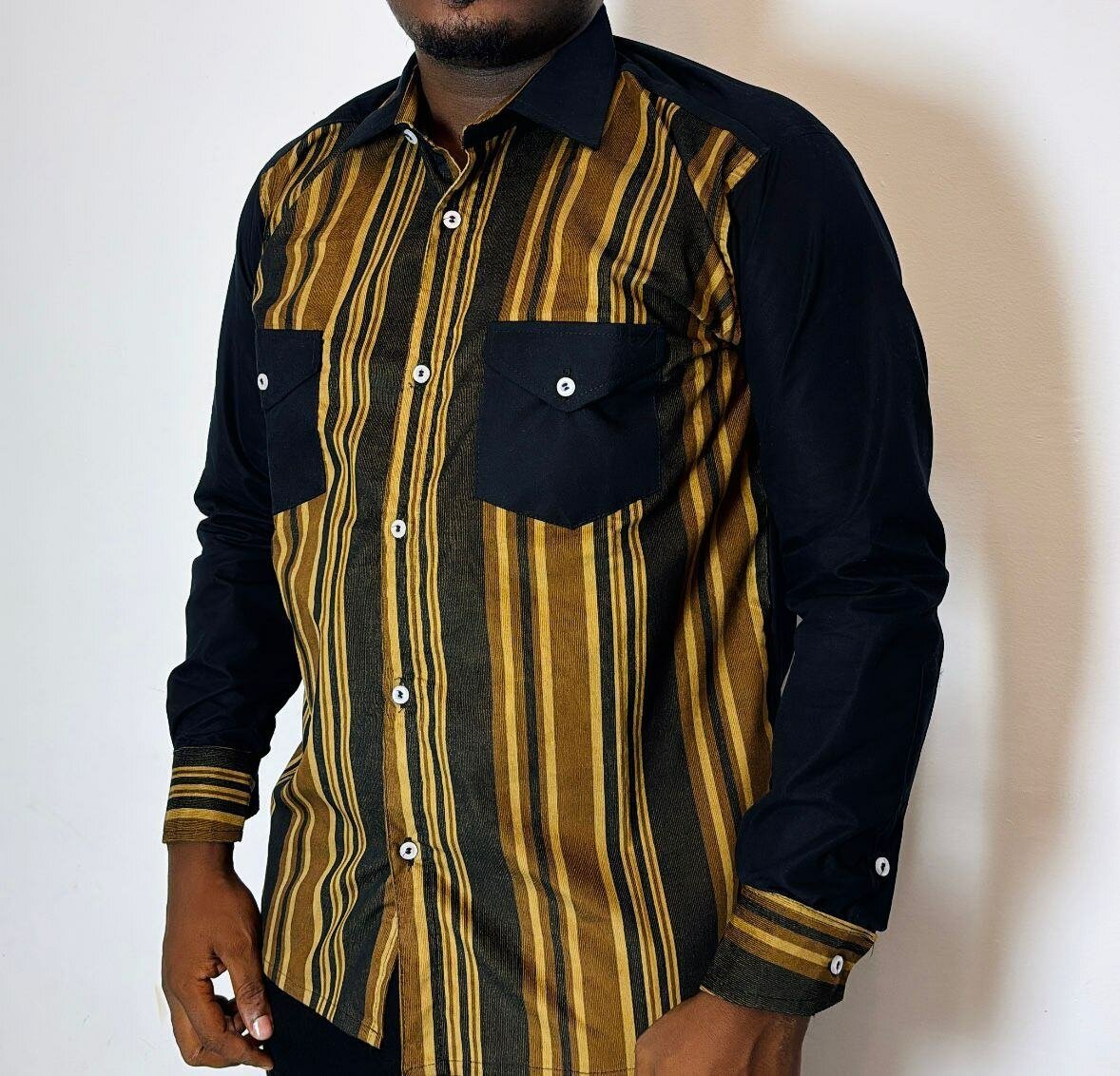 Chemise homme élégante à carreaux