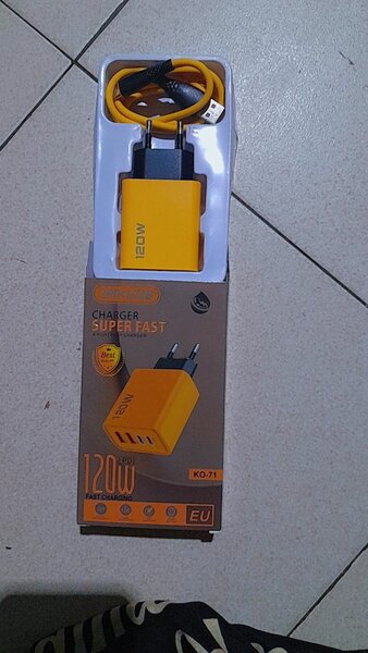 120W Fast Charger EU Plug