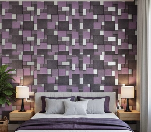 papier peint  3D géométrie