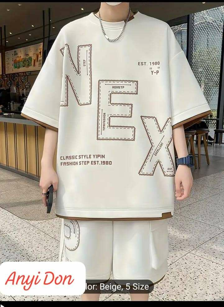 Ensemble T-shirt et Short Décontracté