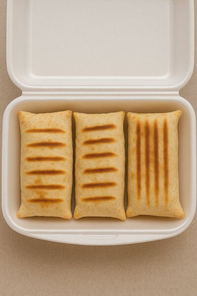 Wraps grillés savoureux