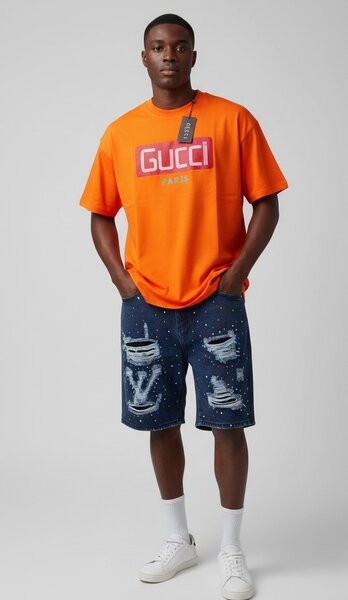 T-shirts avec Jean pour hommes