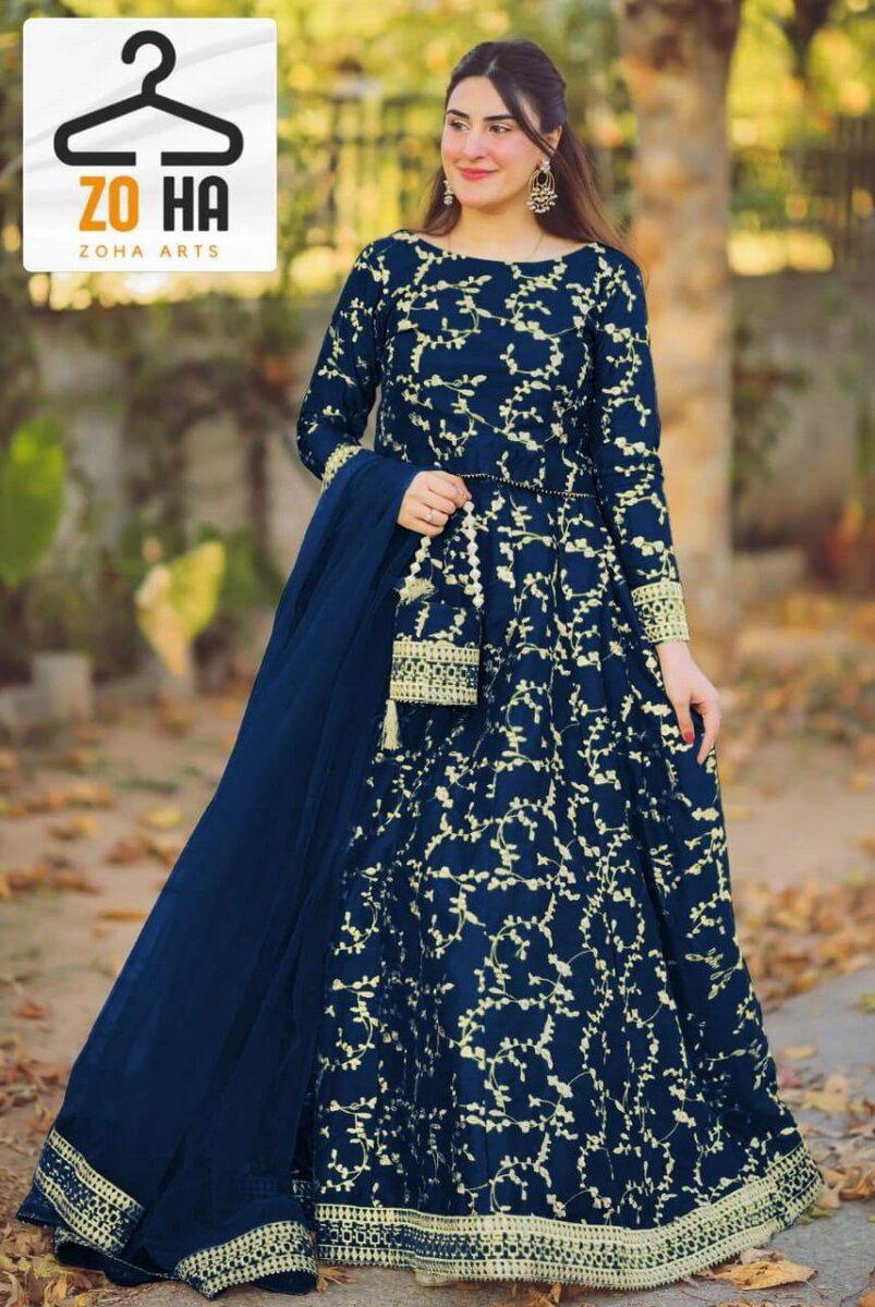 Fancy Embroidery Shamoz Langah 4 pcs