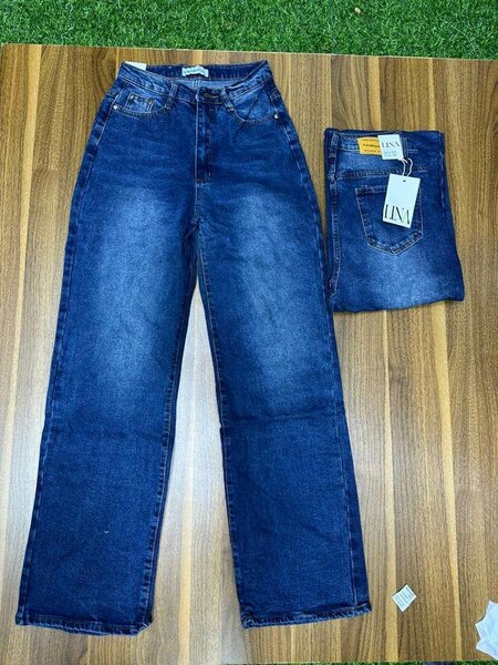 Jean femme taille haute