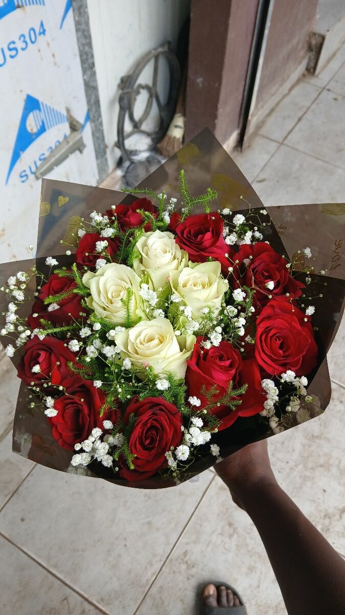 Bouquet de roses élégantes