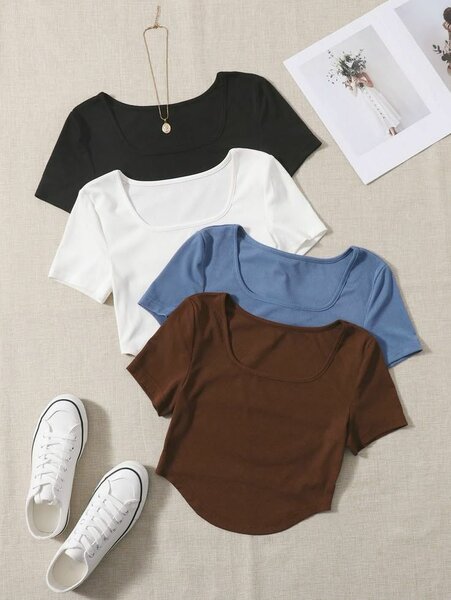 crop top en coton