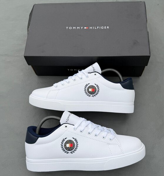 Baskets blanches Tommy Hilfiger