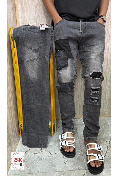 Jean déchiré homme tendance