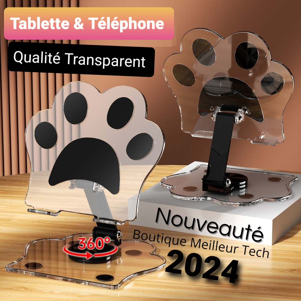 Support téléphone Tablette en acrylique - Beaux design