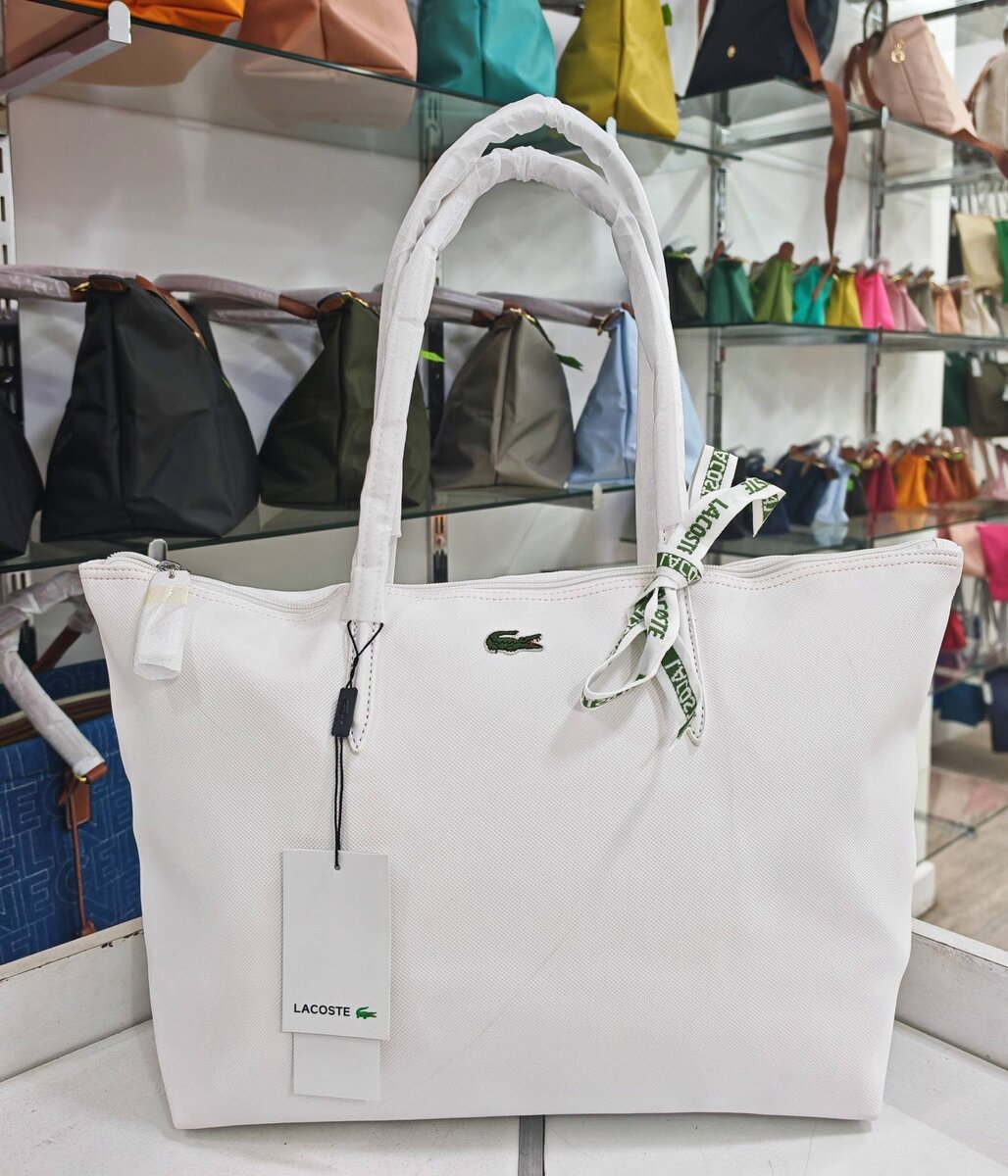 Sac shopping Lacoste élégant