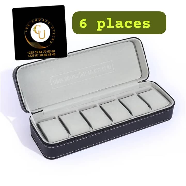 Coffrets de montre en cuir