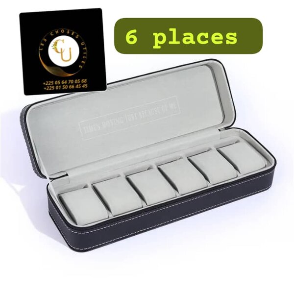 Coffrets de montre en cuir