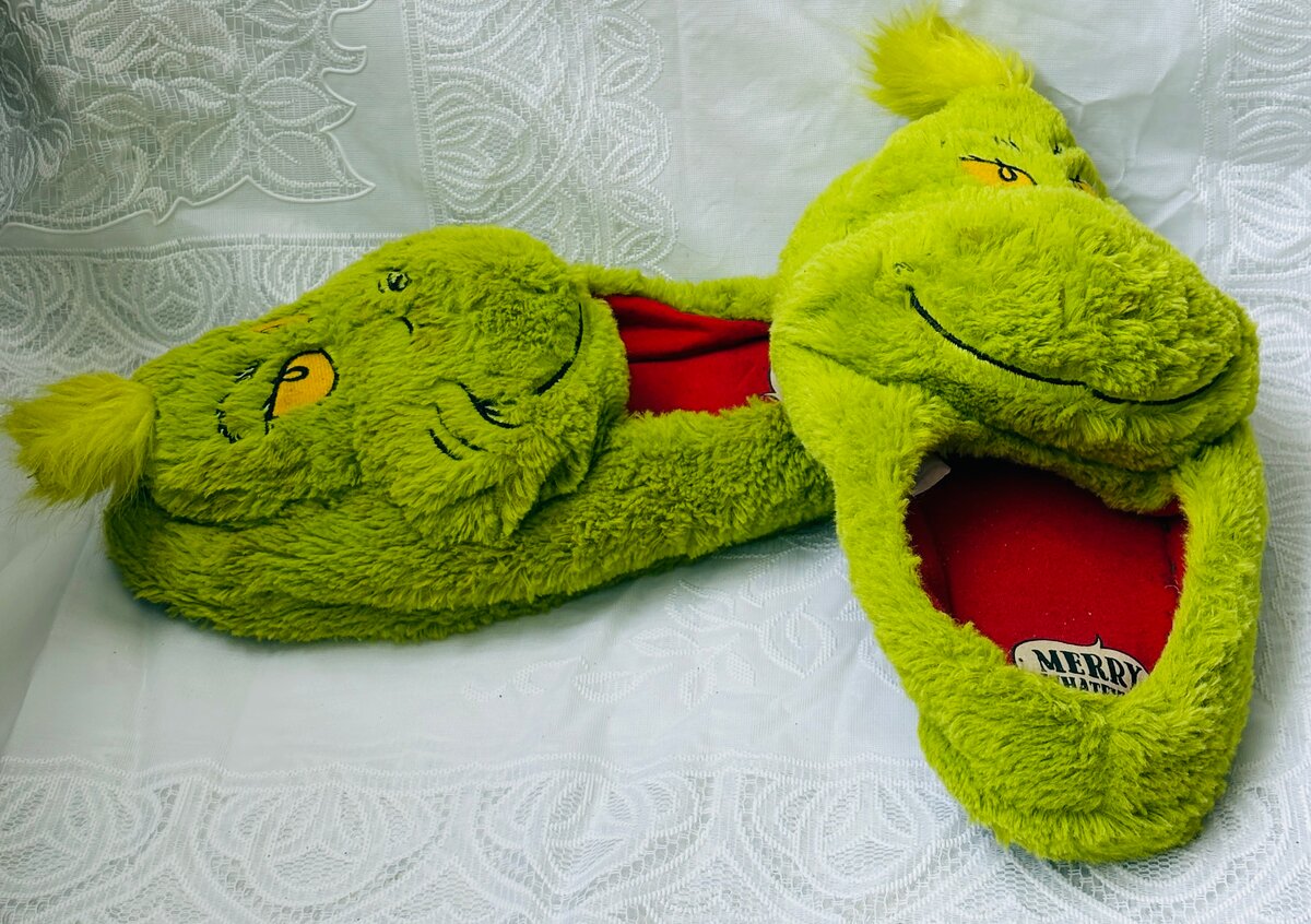 Chaussons peluche originaux