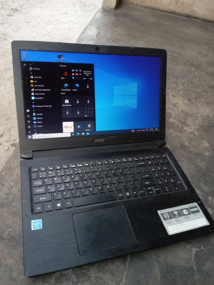 Acer slim laptop