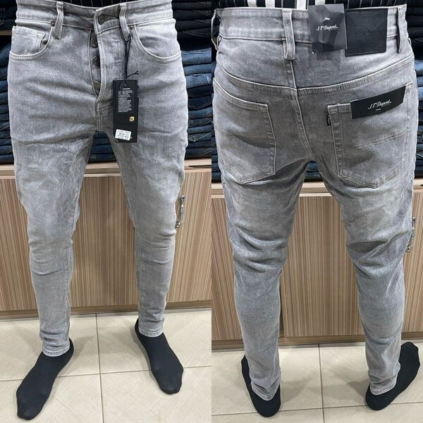 Jean slim délavé homme