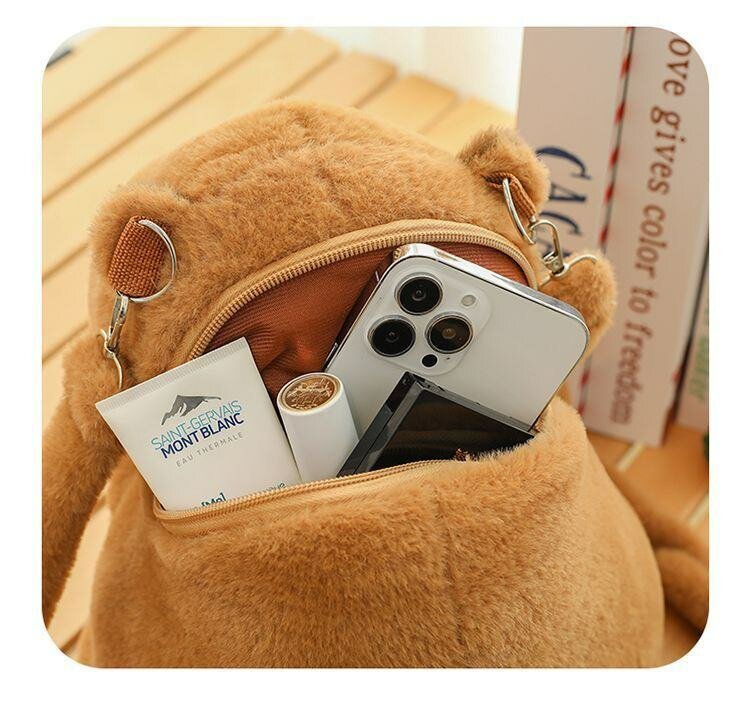 Sac à dos peluche Capybara