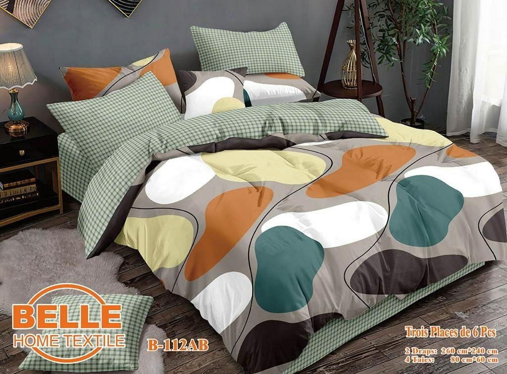 Ensemble de draps et taies