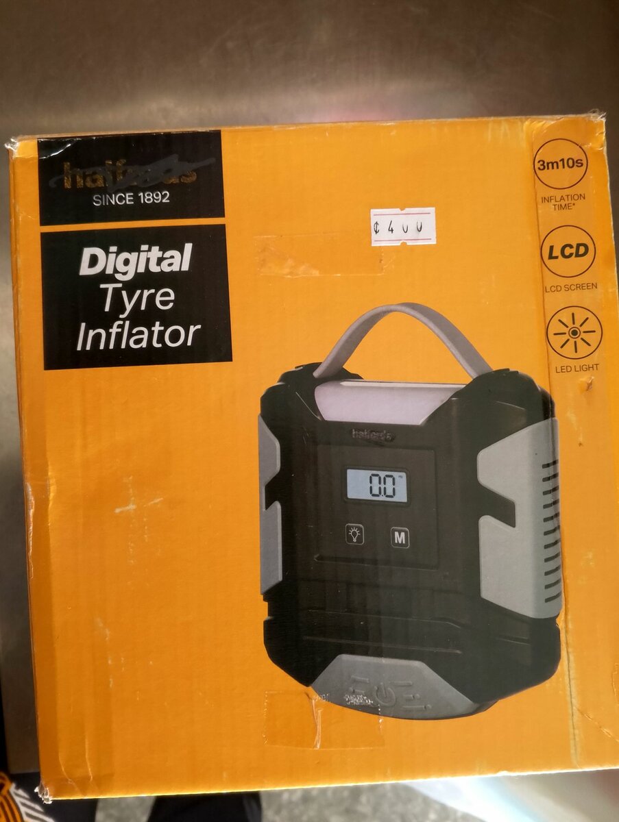 Tyre inflator