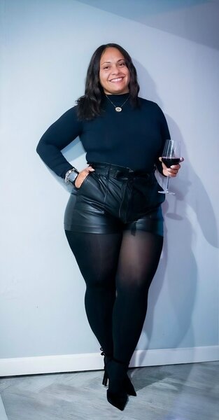 Collants noirs grande taille