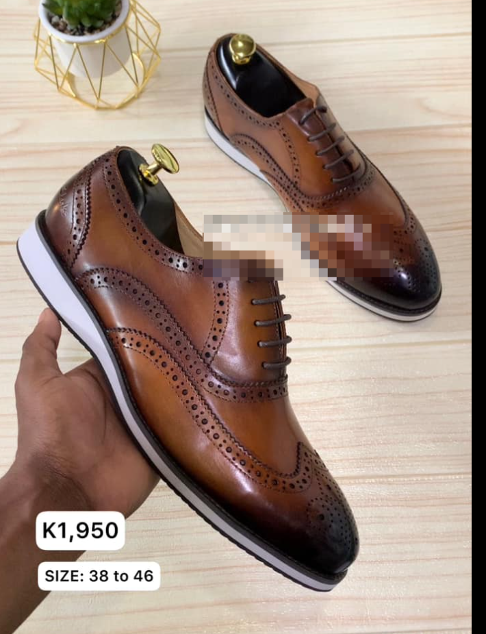 cognac shoes with white soles