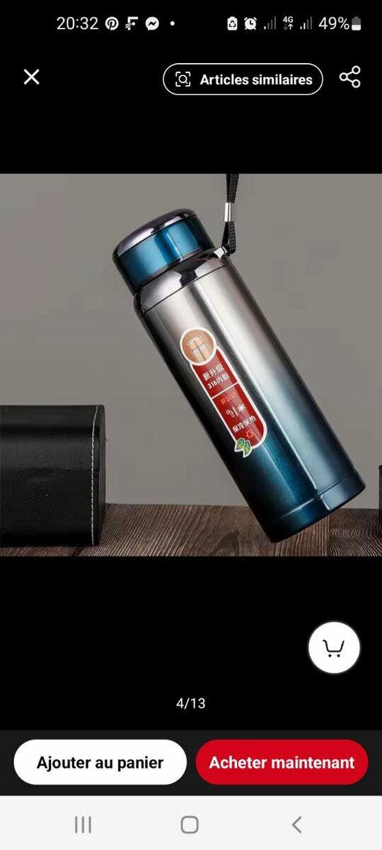 Mini thermos