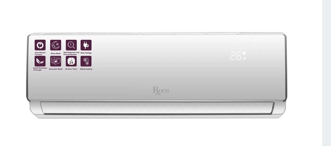 Roch 1.5HP R410a Split Air Conditioner
