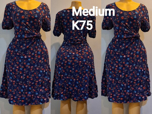 Beautiful and high-quality women's dress made of salaula silk 