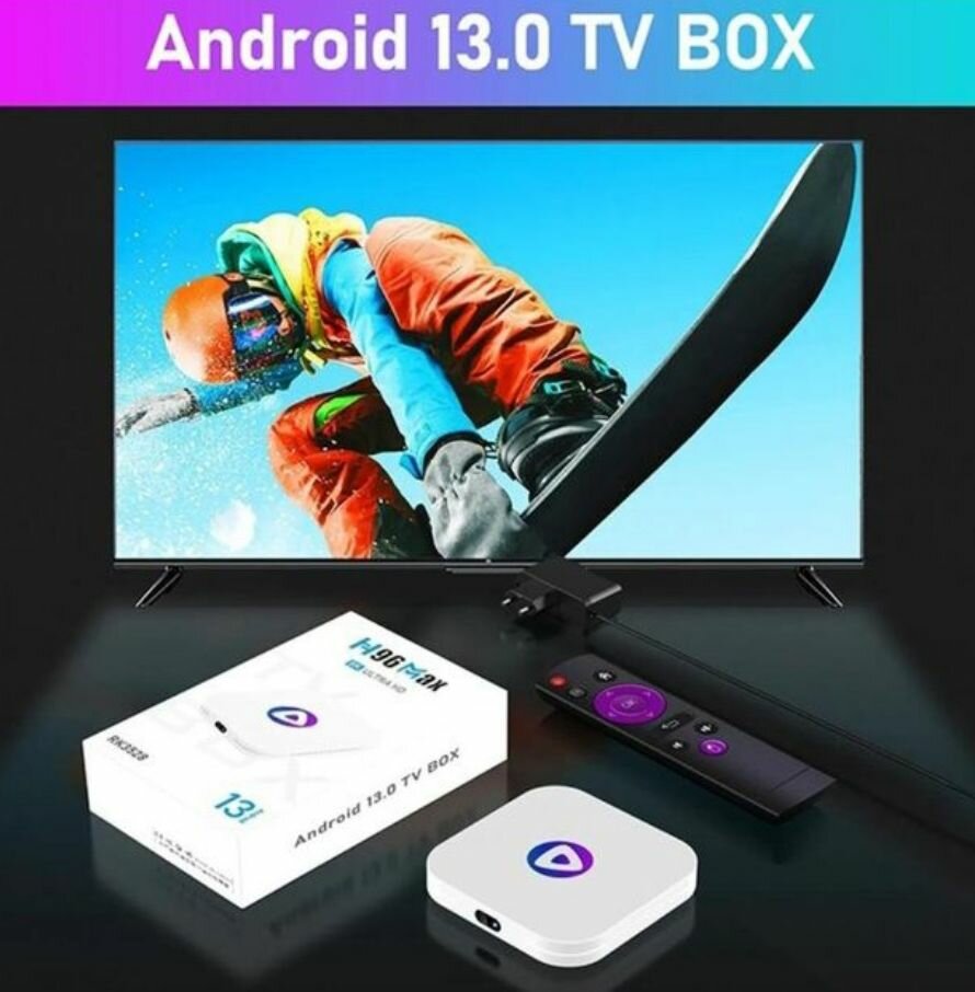 Box Android H96 Max 4G/64G
