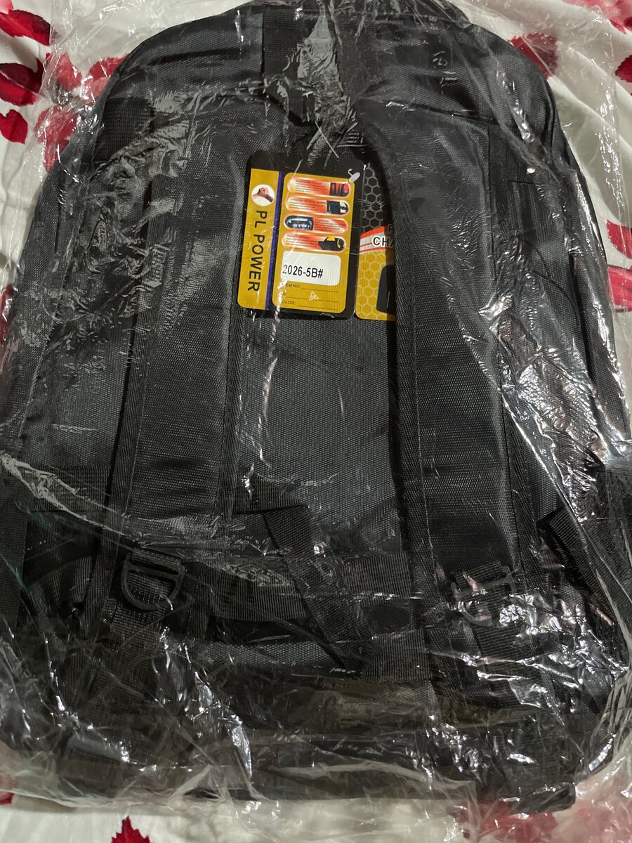 Durable Black Backpack