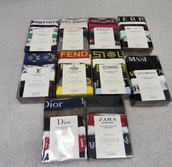 3n1 Classic branded cotton boxers